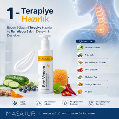Masajur™ Evde Boyun Terapisi Paketi