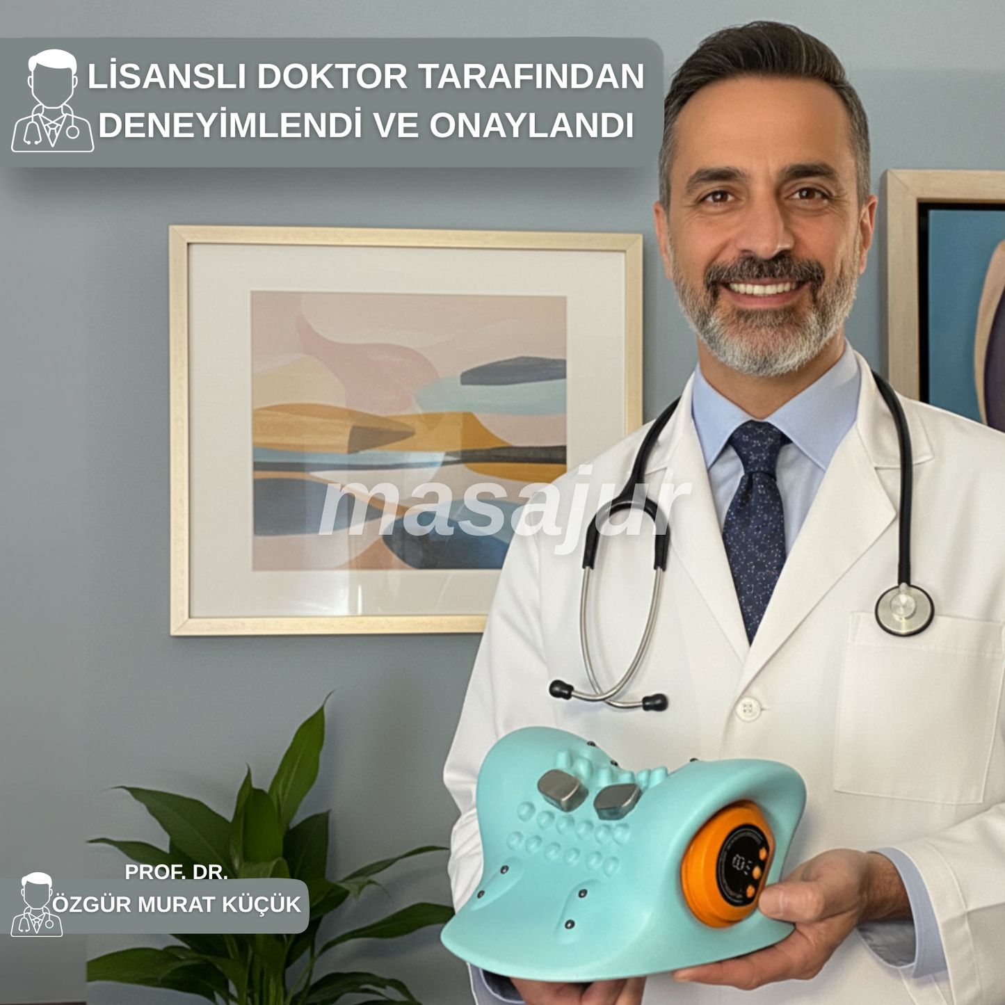 Masajur™ Boyun Fizik Tedavi Aleti
