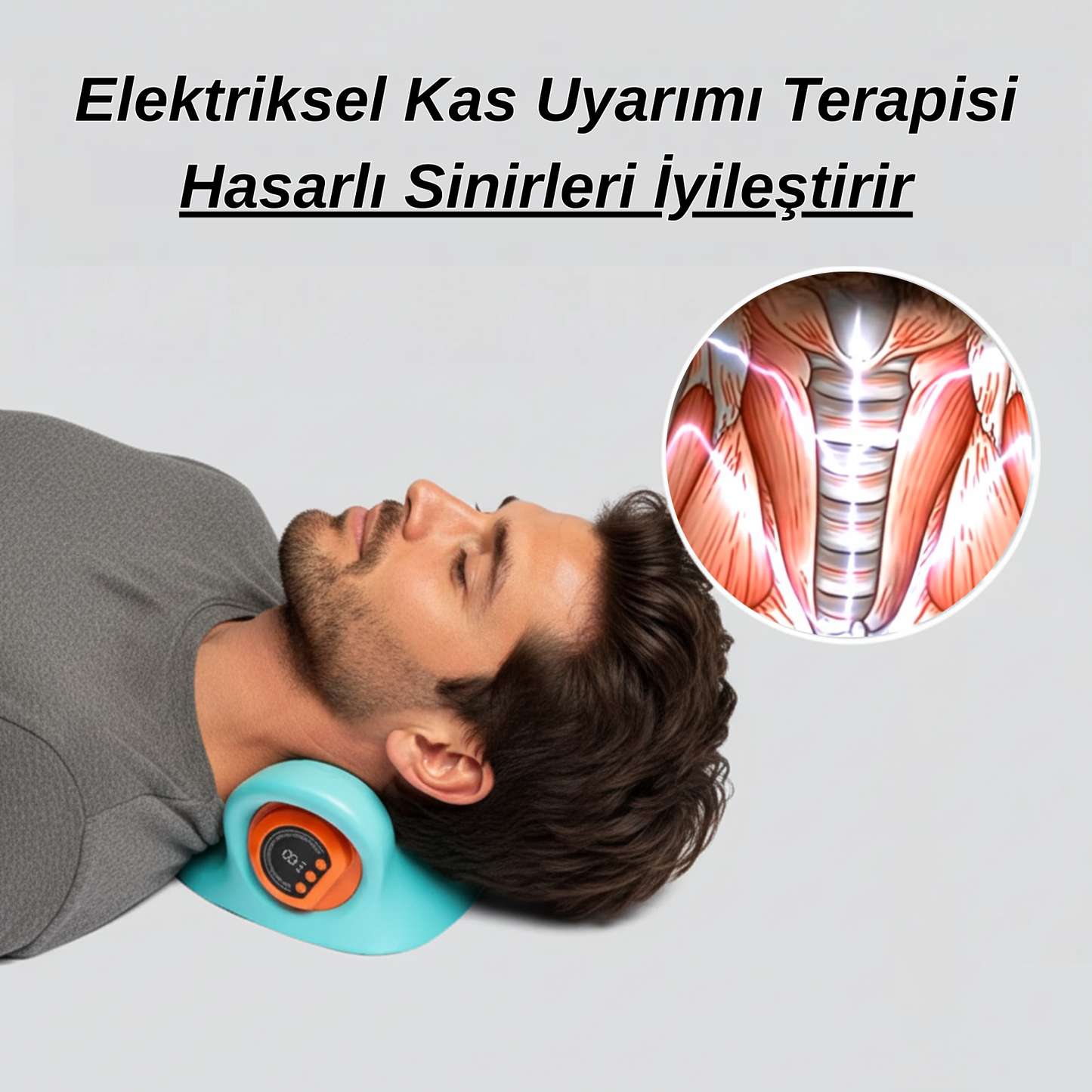 Masajur™ Boyun Fizik Tedavi Aleti